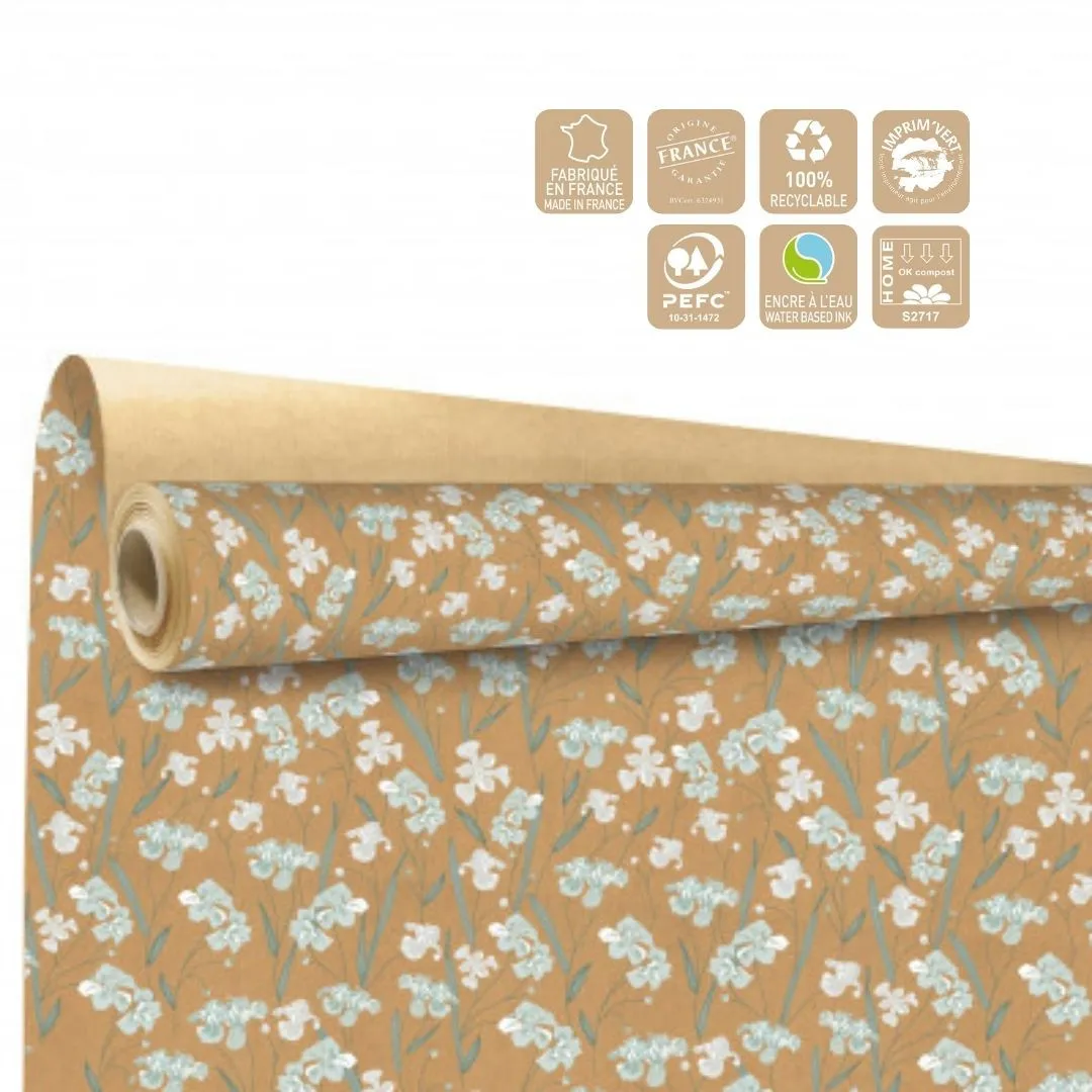 Baliaci papier Aube zelený 80 cm, návin 40 m