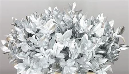 Ruskus farbený Silver + Glitter • 60 cm