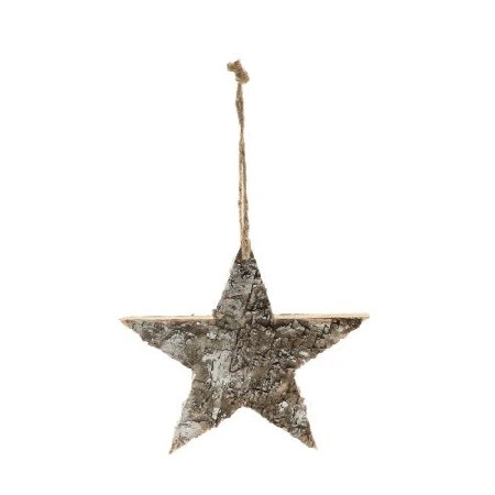 Závesná hviezda biela 20 cm