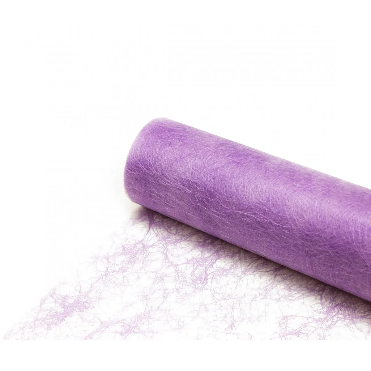 Ľanové vlákno v rolke levanduľové 60 cm, návin 25 m