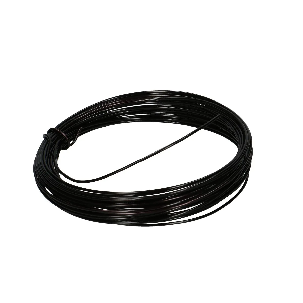 Hliníkový drôt čierny návin 12 m, 2 mm, 100 g