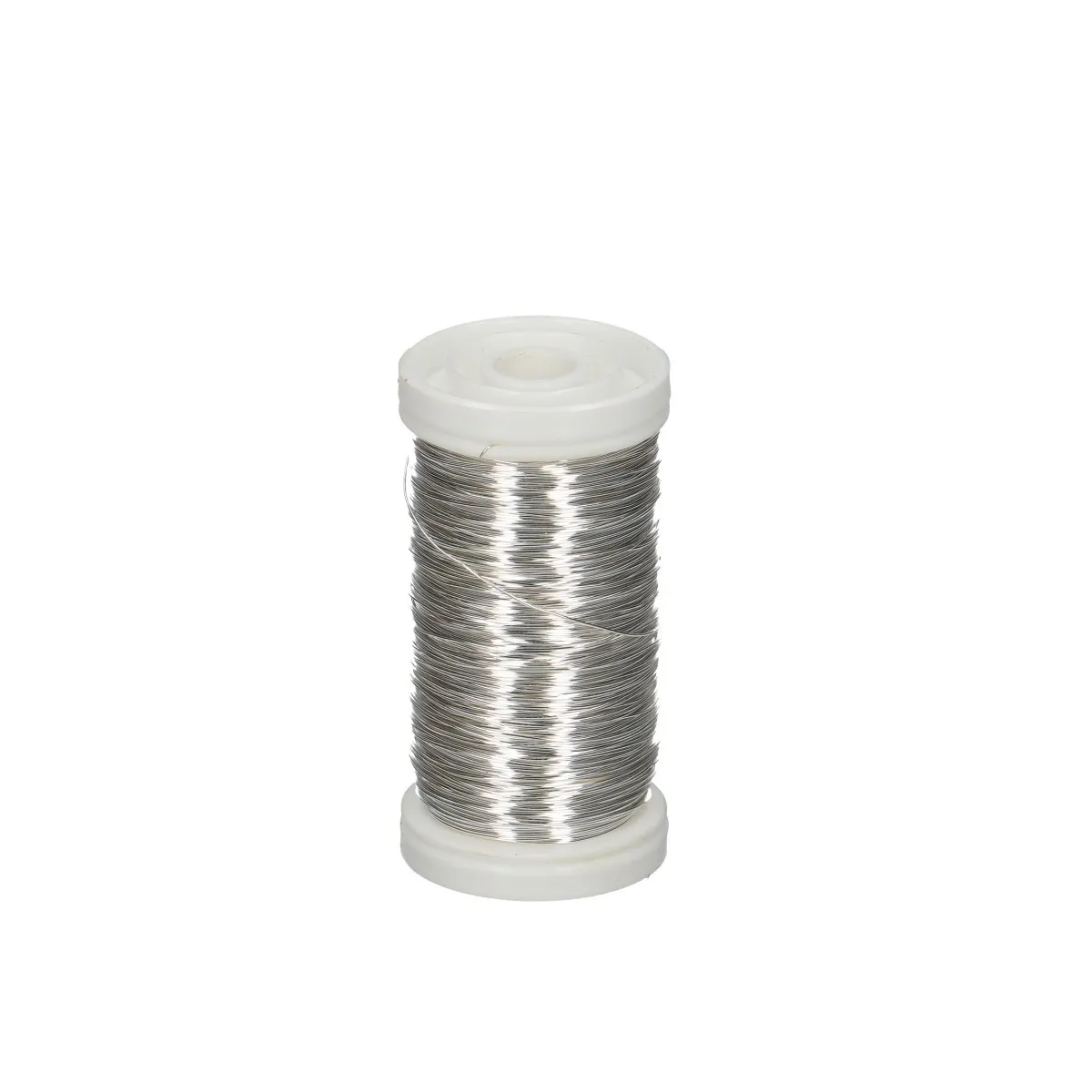 Navíjaný drôt strieborný 0,3 mm, 100 g