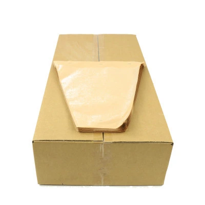 Obal na kvety Pure hnedý, fólia a kraft 40 × 25 × 10 cm, OPP35