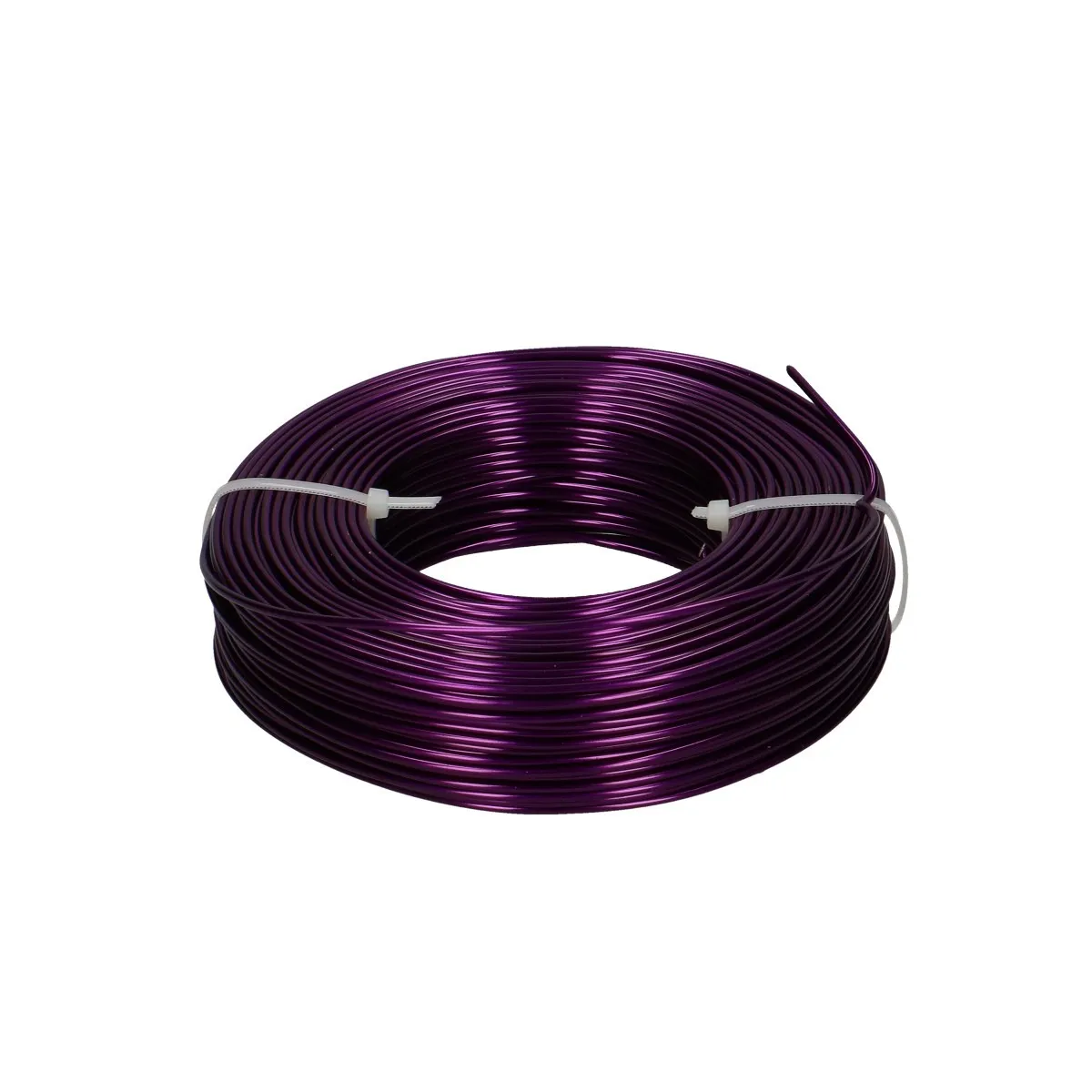Hliníkový drôt fialový návin 60 m, 2 mm, 500 g