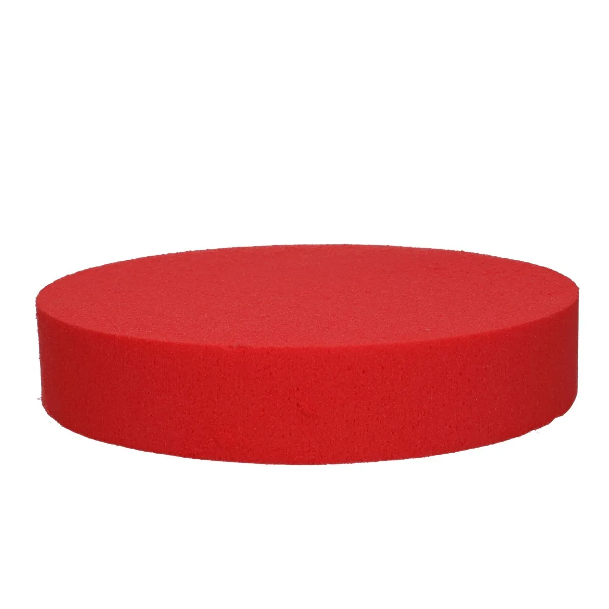 Farebná torta z aranžovacej hmoty Oasis Color červená ⌀ 25 × 5 cm