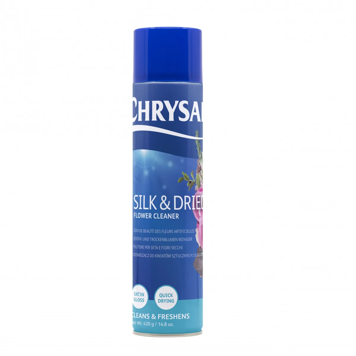 Chrysal čistič umelých a sušených kvetov 500 ml