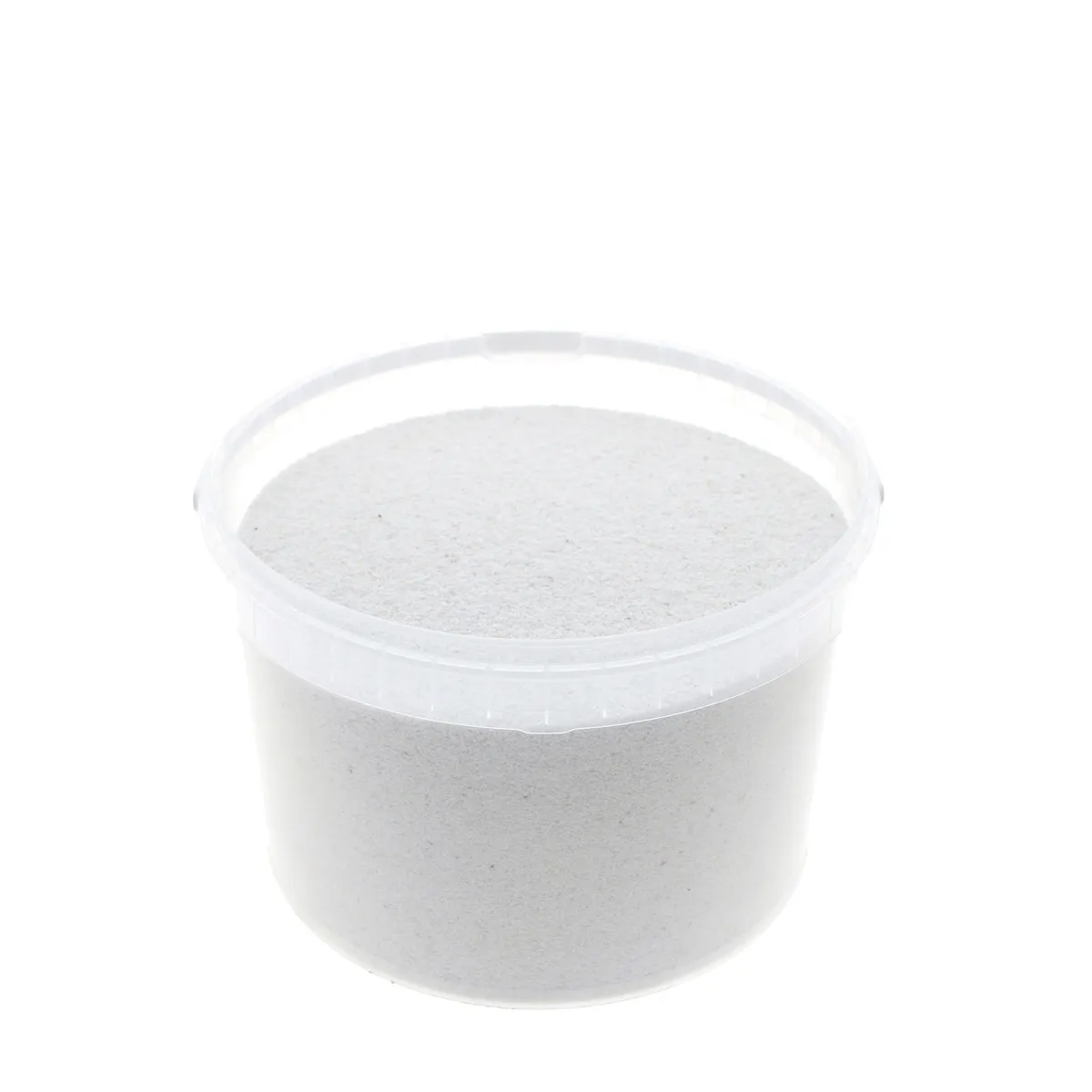 Dekoračný piesok biely 0,5 mm, 3 l