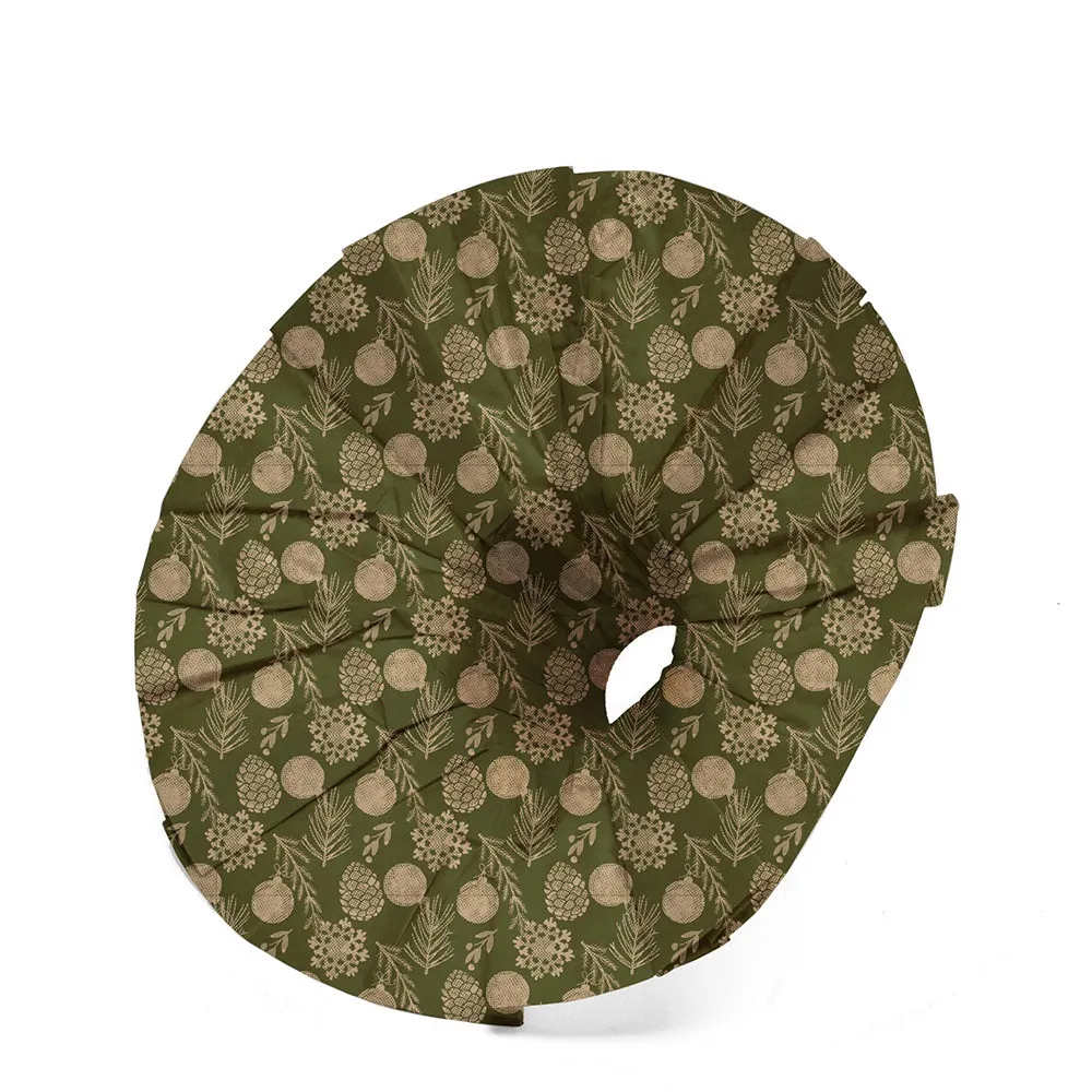 Vianočný držiak na kyticu Melle zelený 25 cm
