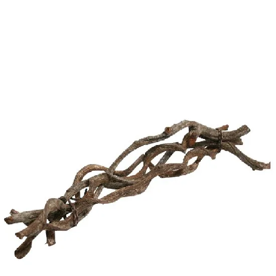 Kučeravé prúty vo zväzku hnedé 60 cm