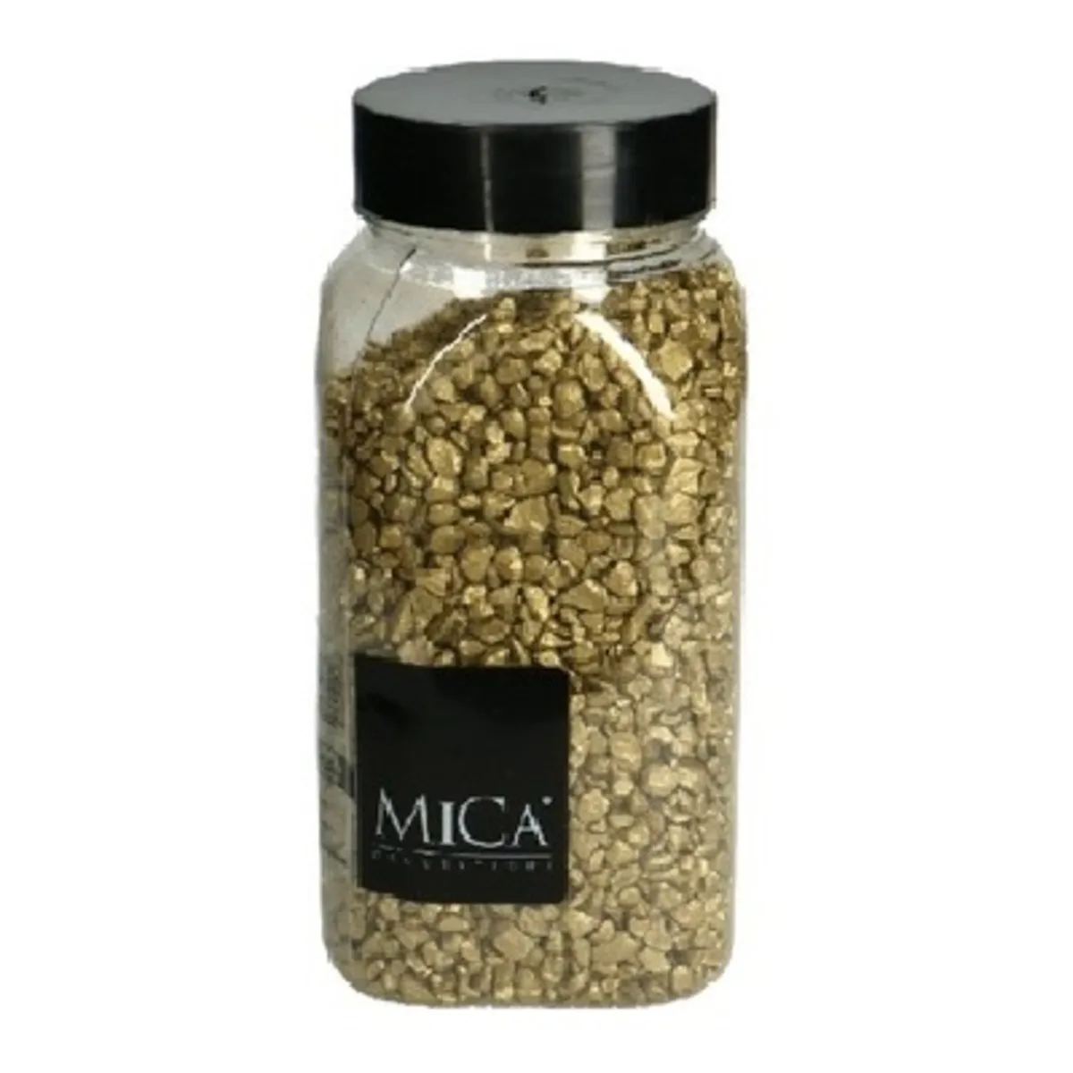 Dekoračný štrk zlatý 4 mm, 1 kg