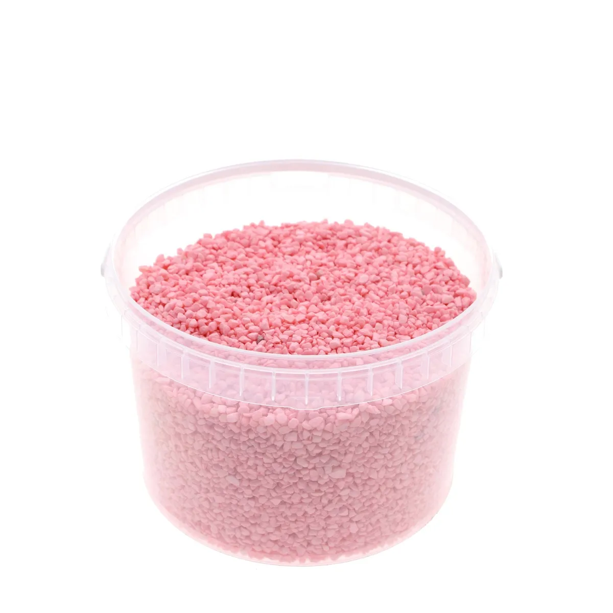 Dekoračný štrk ružový 3 mm, 3 l