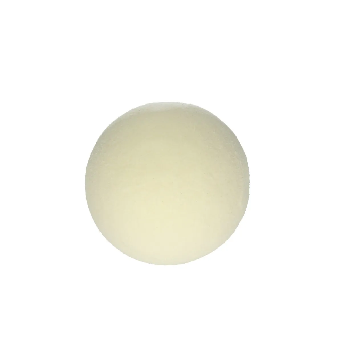 Farebná guľa z aranžovacej hmoty Oasis Color krémová 9 cm