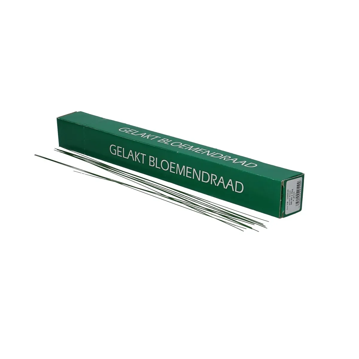 Lakovaný rovný drôt 0,8 mm zelený 40 cm, 2 kg