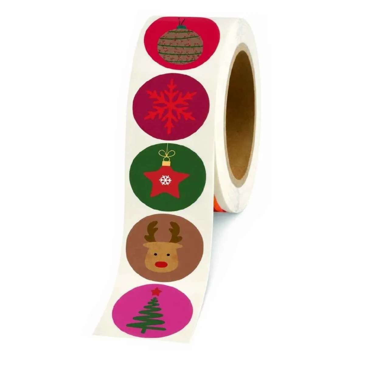 Vianočná dekorácia Sticker Merry Magic 40 mm