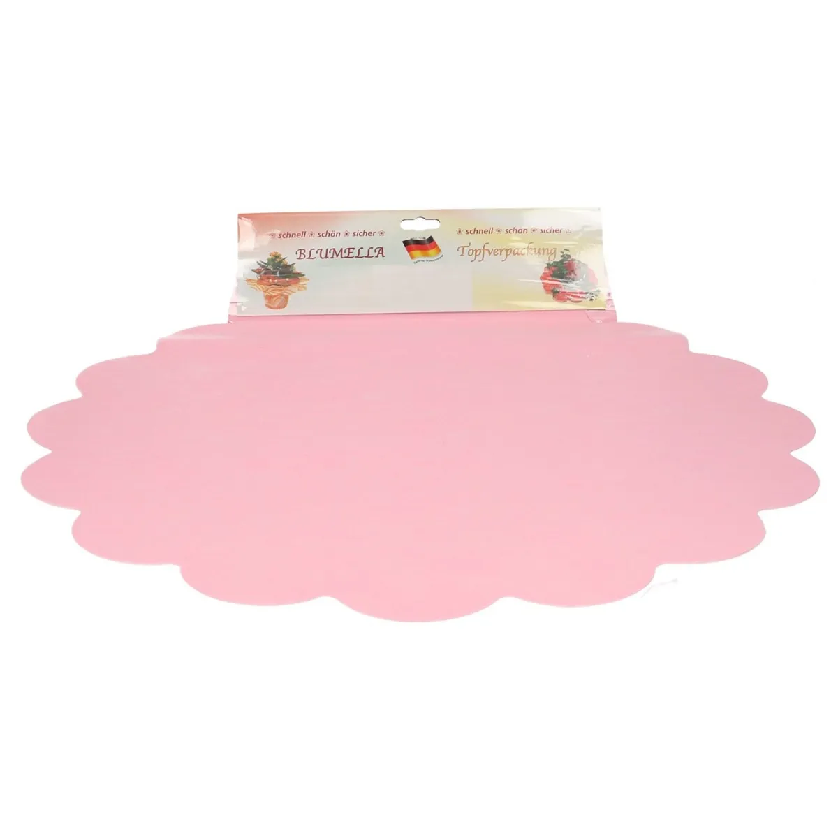 Netkané textilné obaly Blumella ružové 54 cm