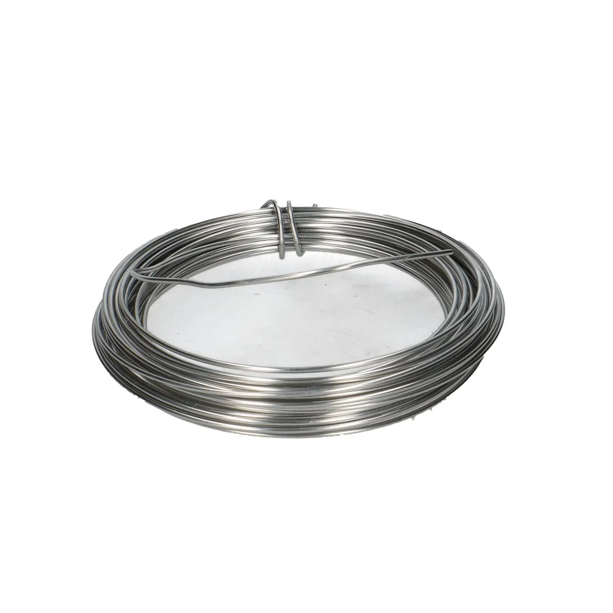 Hliníkový drôt strieborný návin 12 m, 2 mm, 100 g