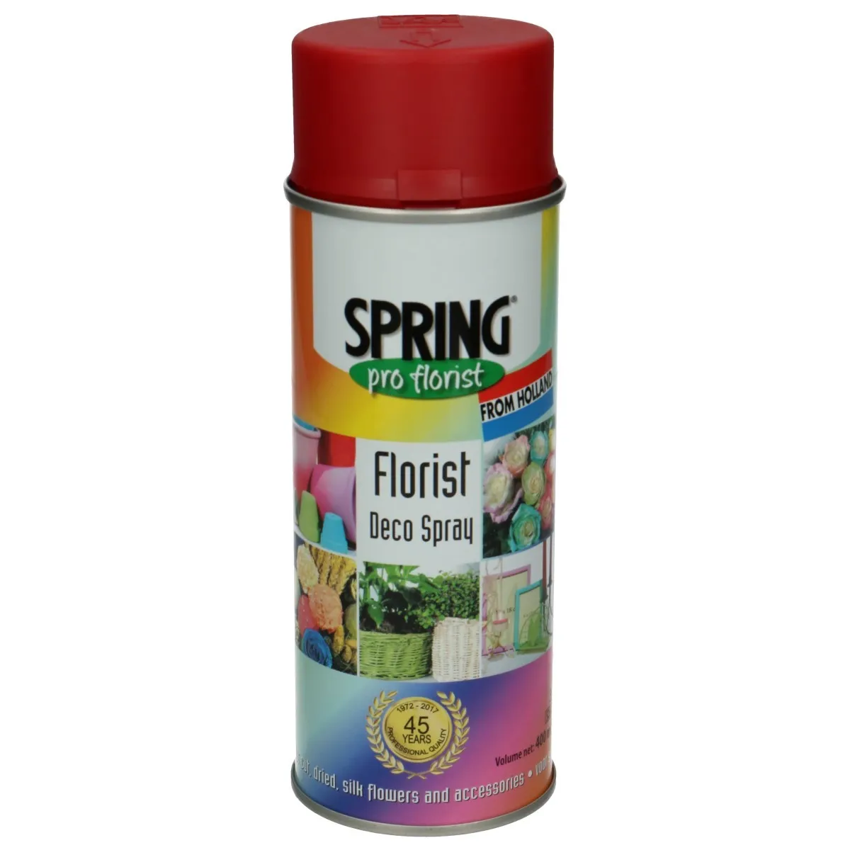 Farba v spreji Decospray, sviatočná červená 400 ml