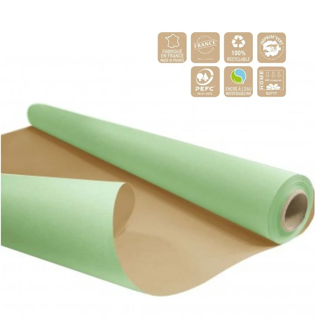 Baliaci papier Clayrton zelený 80 cm, návin 50 m