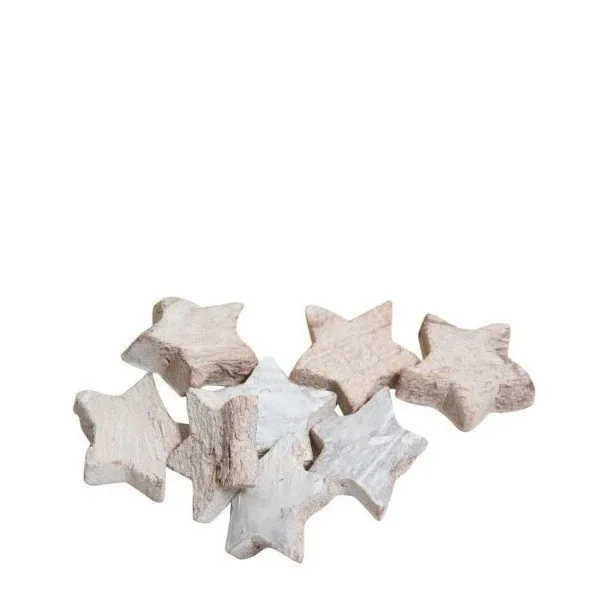Kokosová hviezda biela ⌀ 4,5 cm