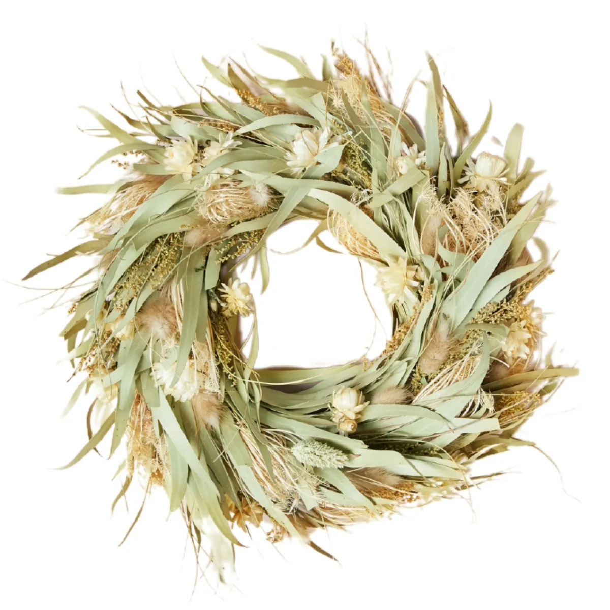 Veniec Meadow Bloom krémová ⌀ 35 cm