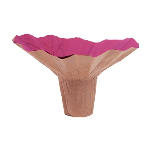 Kraftový držiak na kyticu Roset fuksiový ⌀ 23 cm