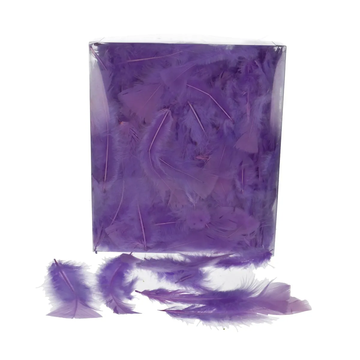 Morčacie perie levanduľové 45 g