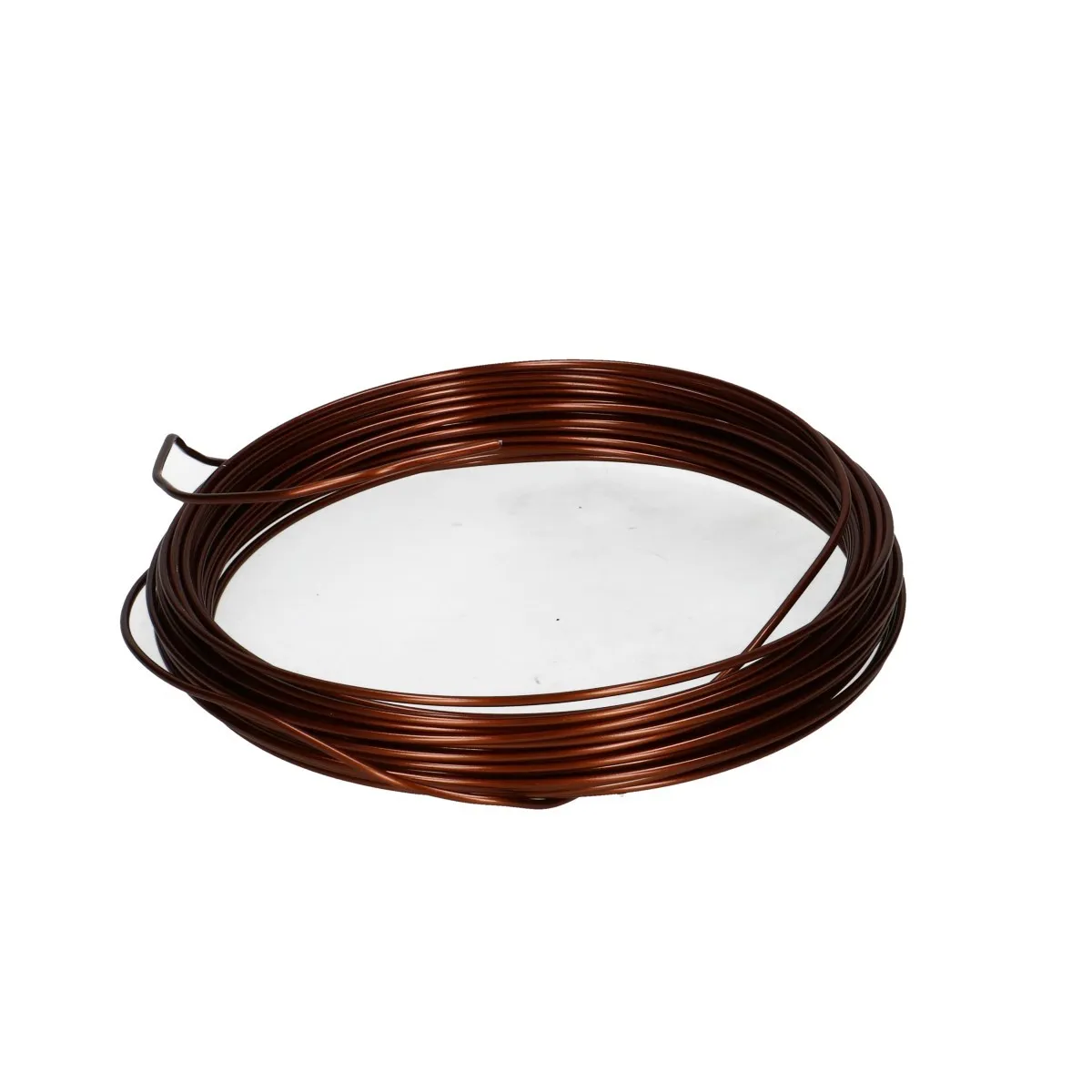 Hliníkový drôt hnedý návin 12 m, 2 mm, 100 g