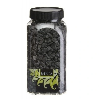 Dekoračný štrk čierny 15 mm, 1 kg