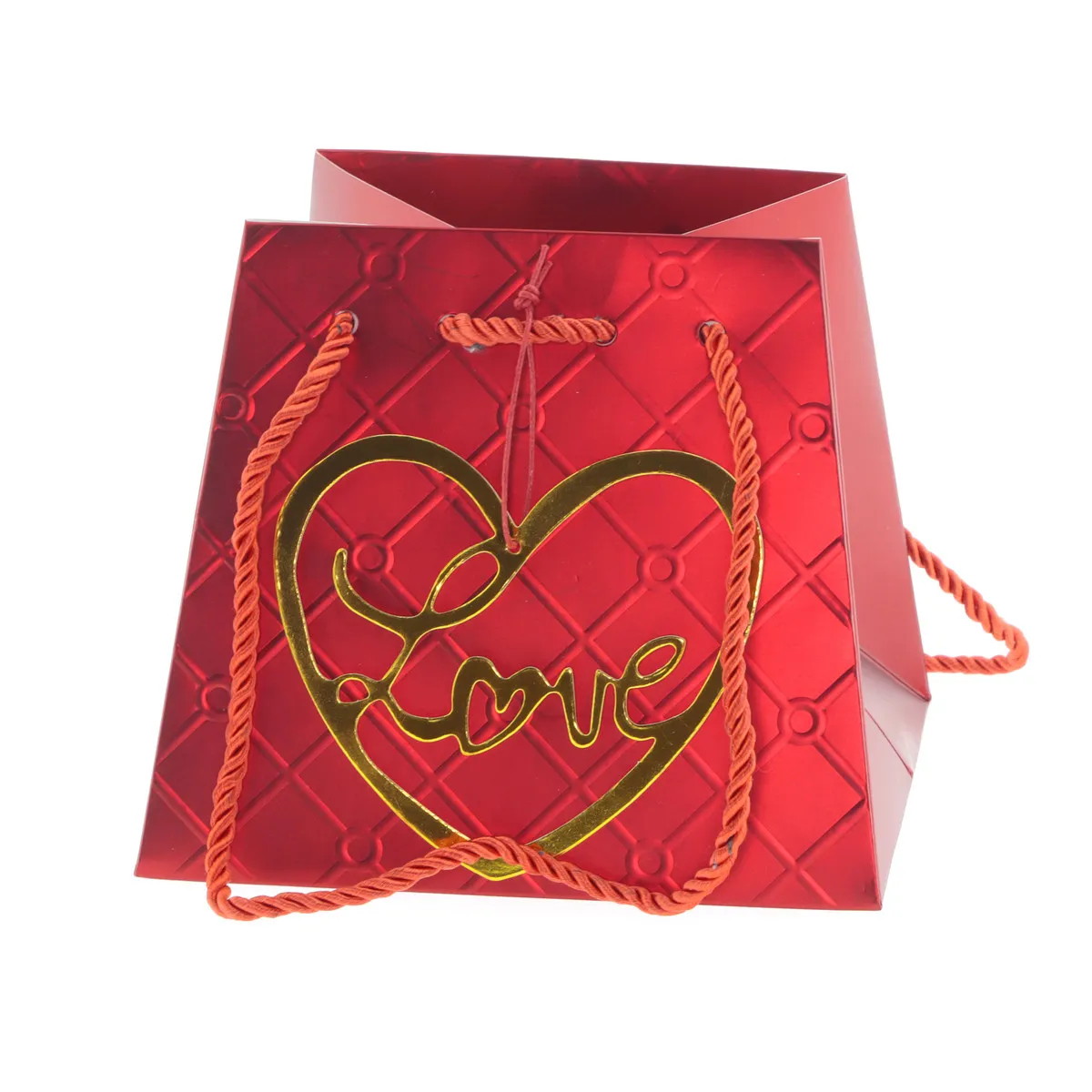 Valentínska taška Posh Love červená 13 × 17 cm