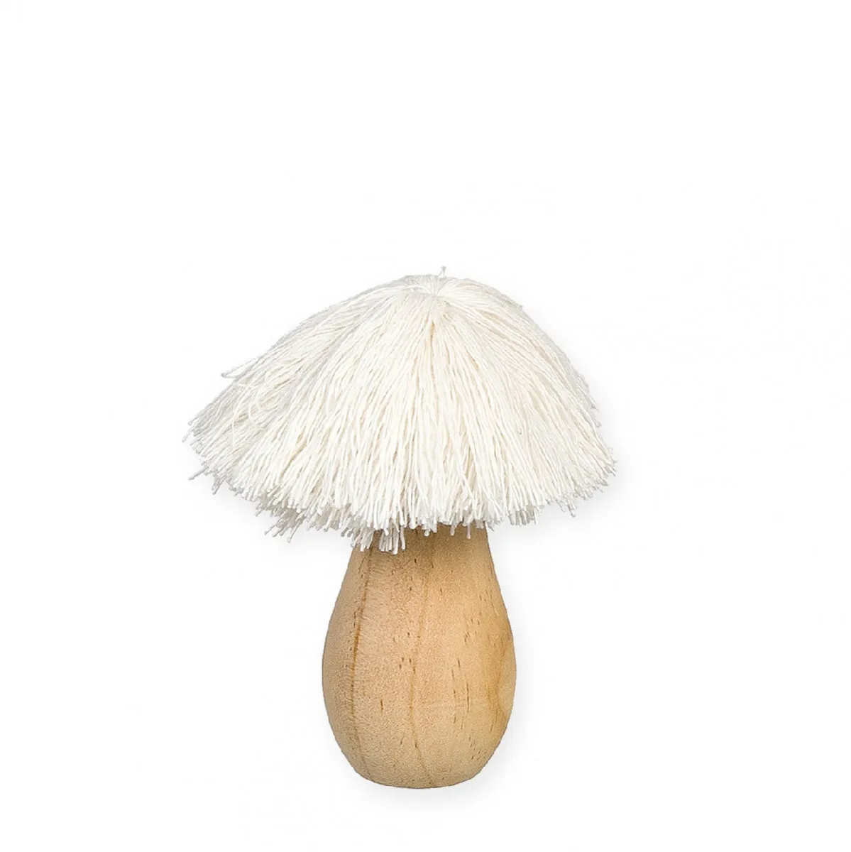 Bavlnený hríbik biely ⌀ 3 × 11 cm