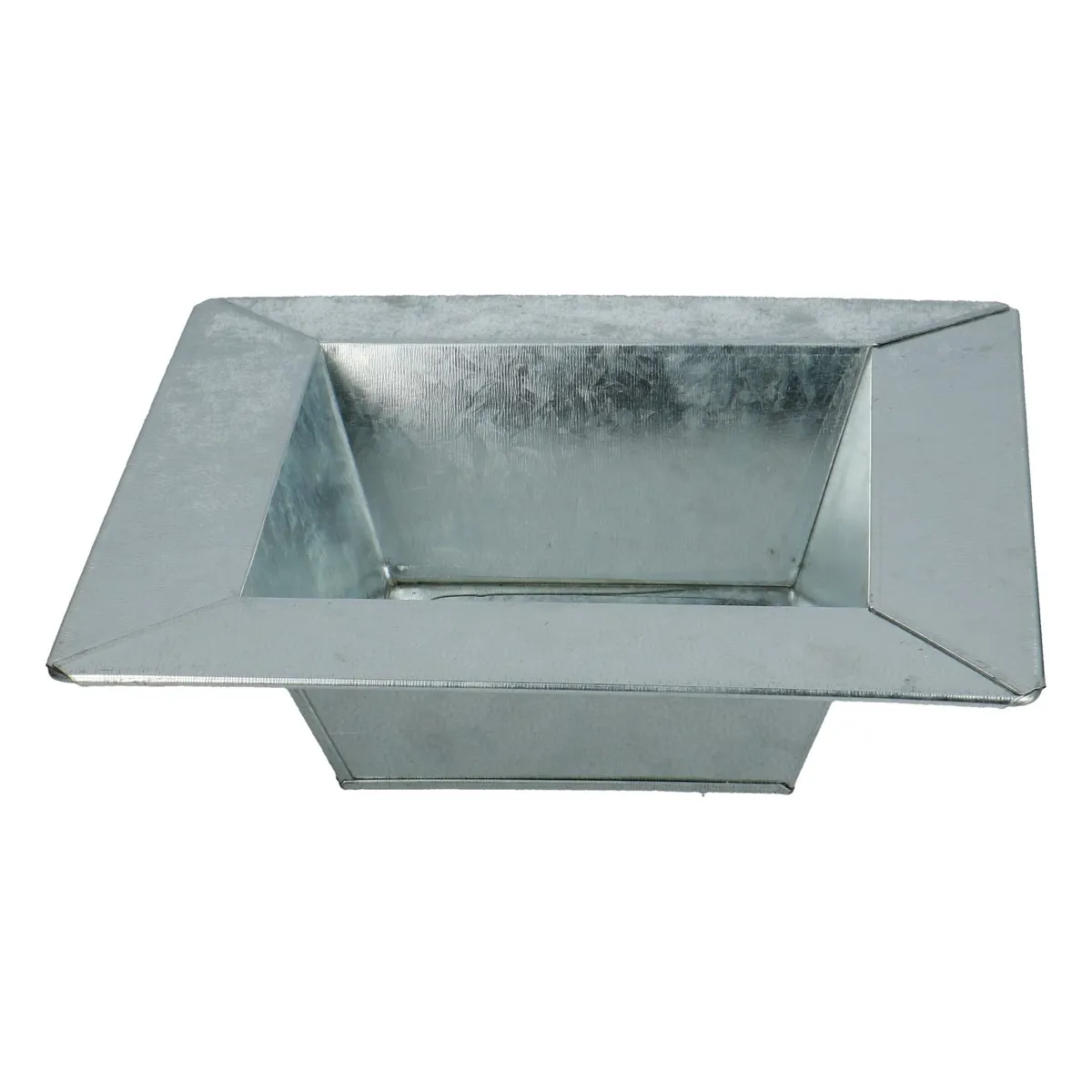 Zinková miska strieborná ⌀ 20 × 5 cm