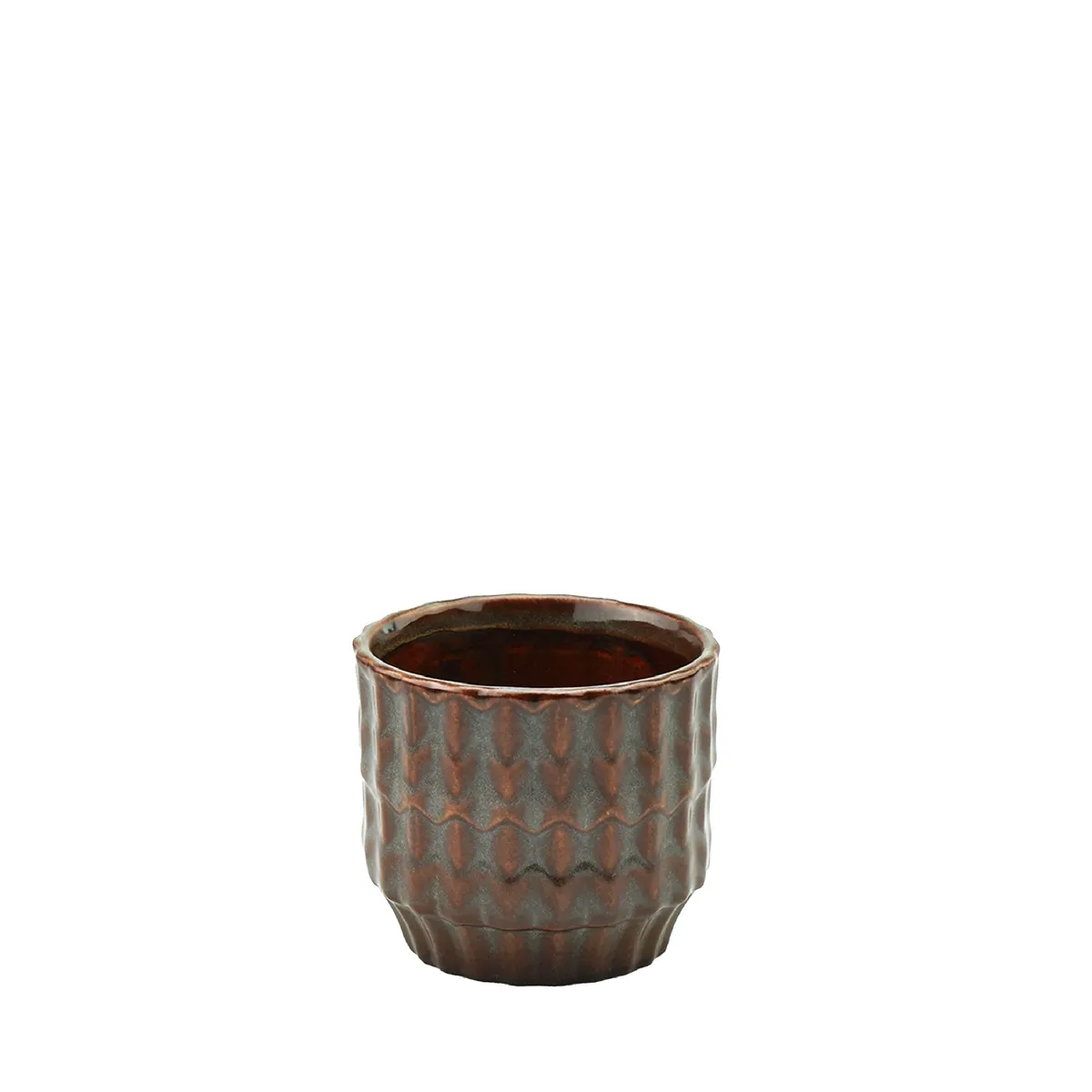 Keramika Tiempre kvetináč zelená ⌀ 8,5 × 7,5 cm