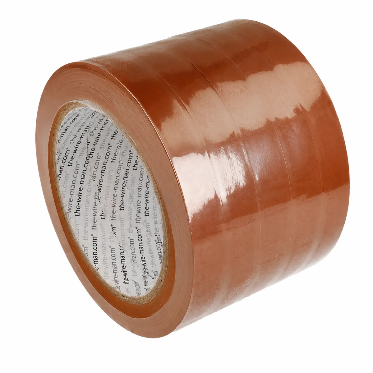 PVC lepiaca páska hnedá návin 33 m, 15 mm