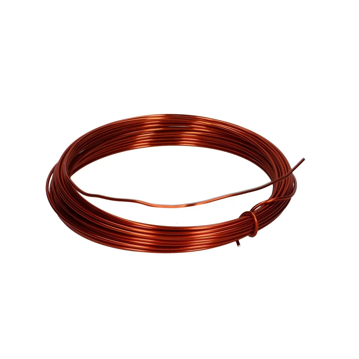 Hliníkový drôt oranžový návin 12 m, 2 mm, 100 g