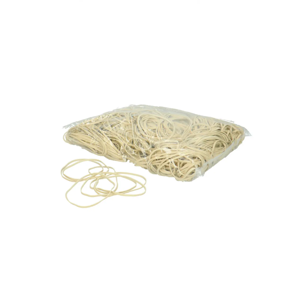 Gumičky 80 × 3 mm biele 1 kg