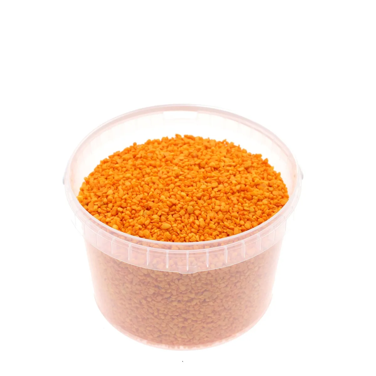 Dekoračný štrk oranžový 3 mm, 3 l