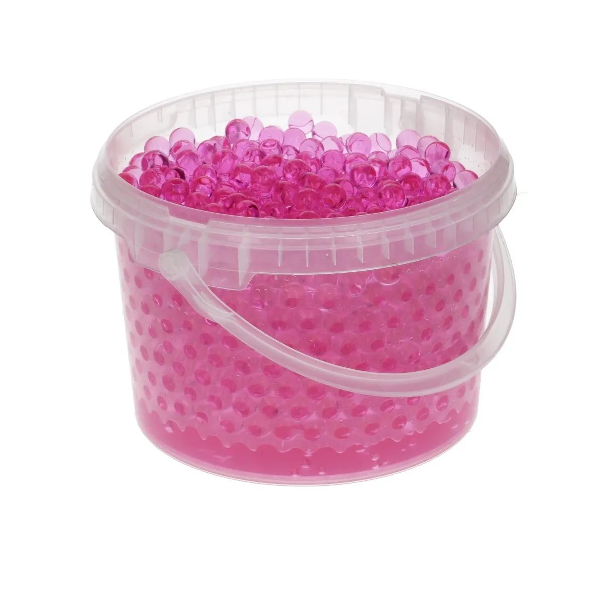 Gélové perly Decogel ružové 9 mm, 3 l