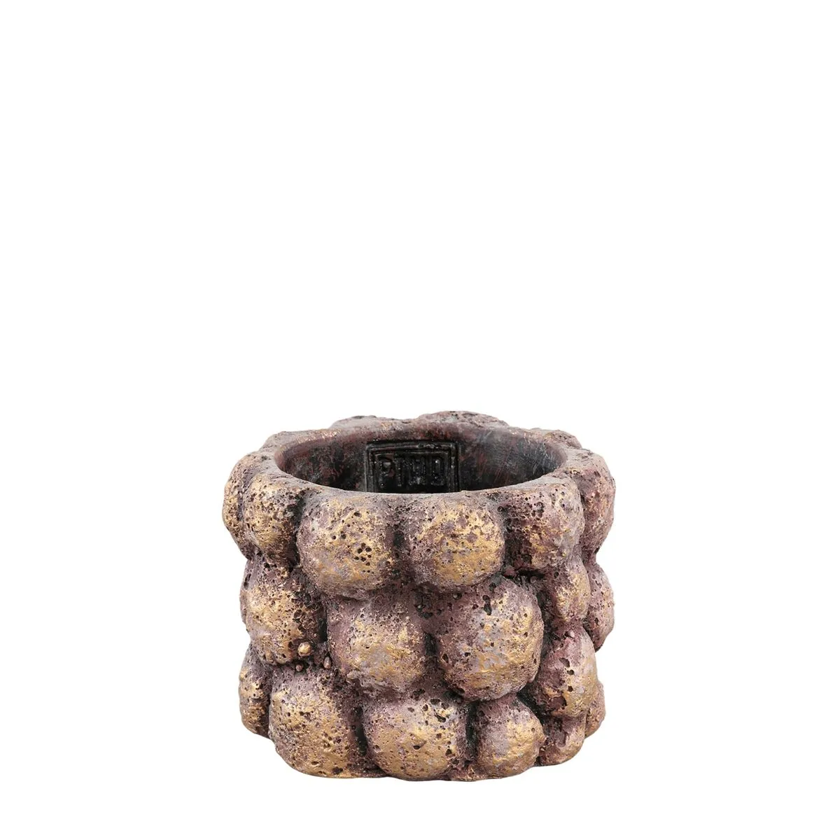 Keramický kvetináč Gen hnedý ⌀ 12 × 9 cm