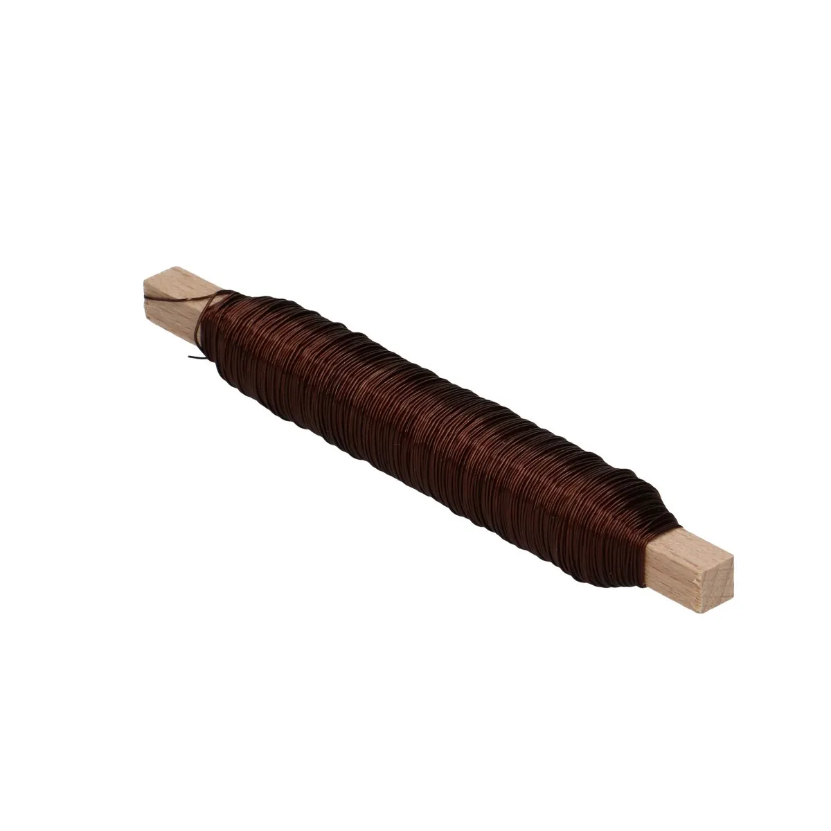 Navíjaný drôt hnedý 0,5 mm, 100 g