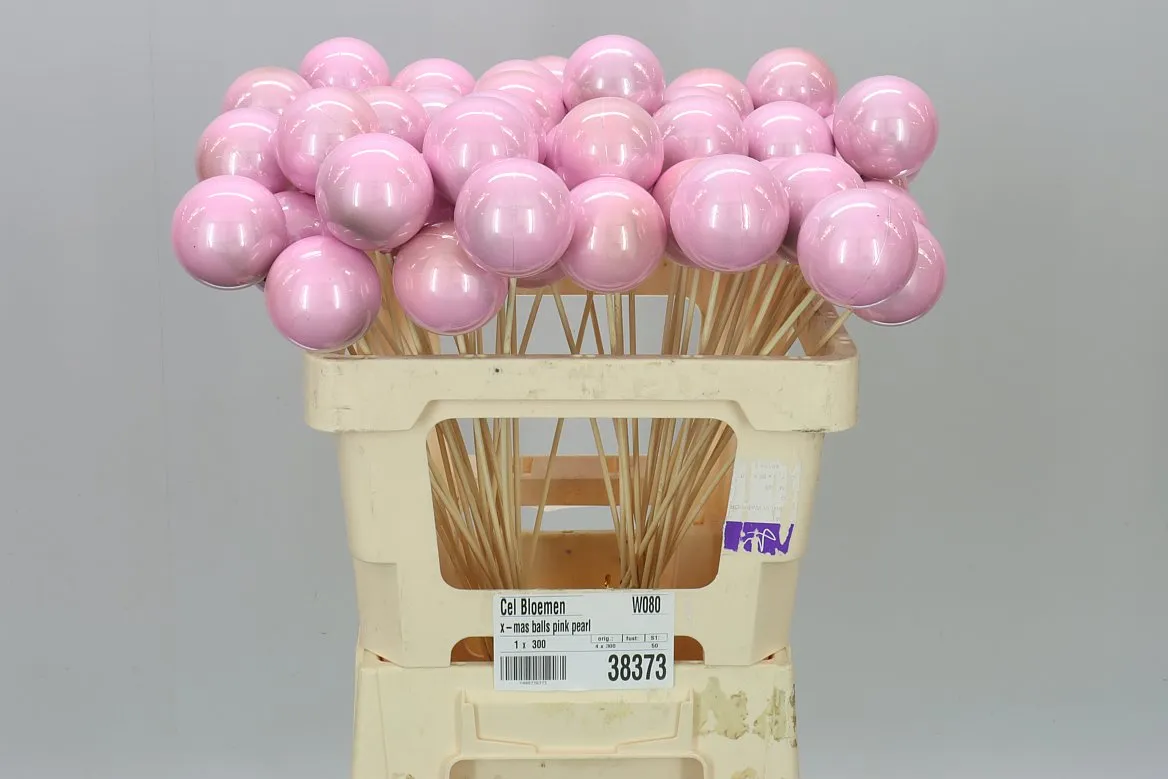 X-mas Balls Pink Pearl • 50 cm