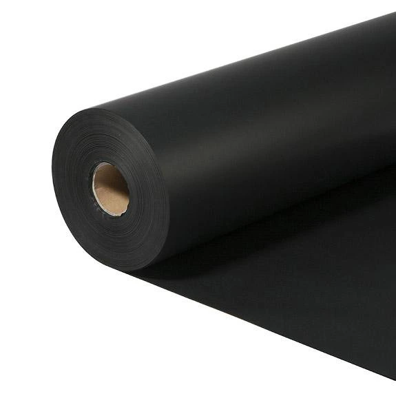 Baliaci papier rolka black/black čierna 60 cm, 12 kg