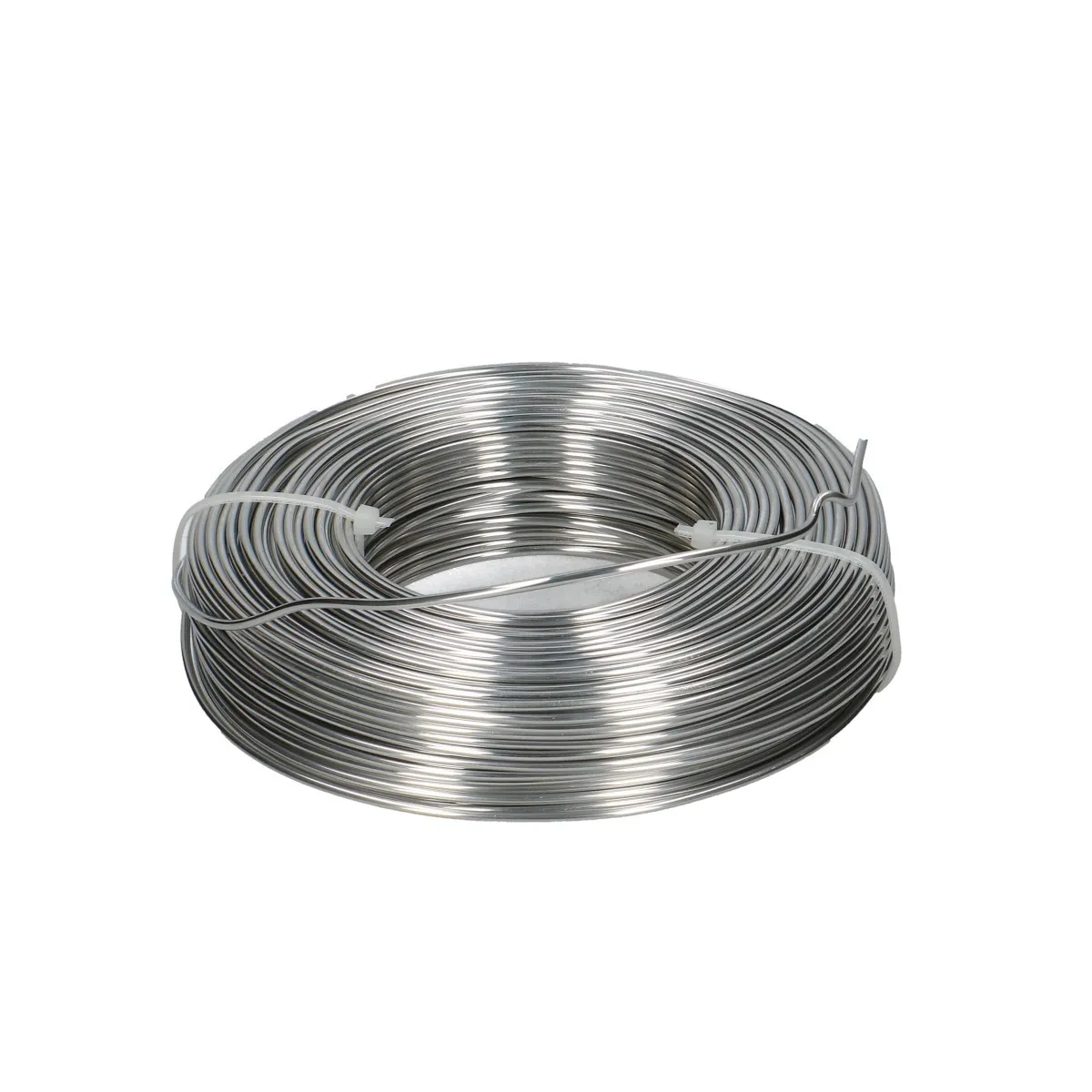 Hliníkový drôt strieborný návin 60 m, 2 mm, 500 g