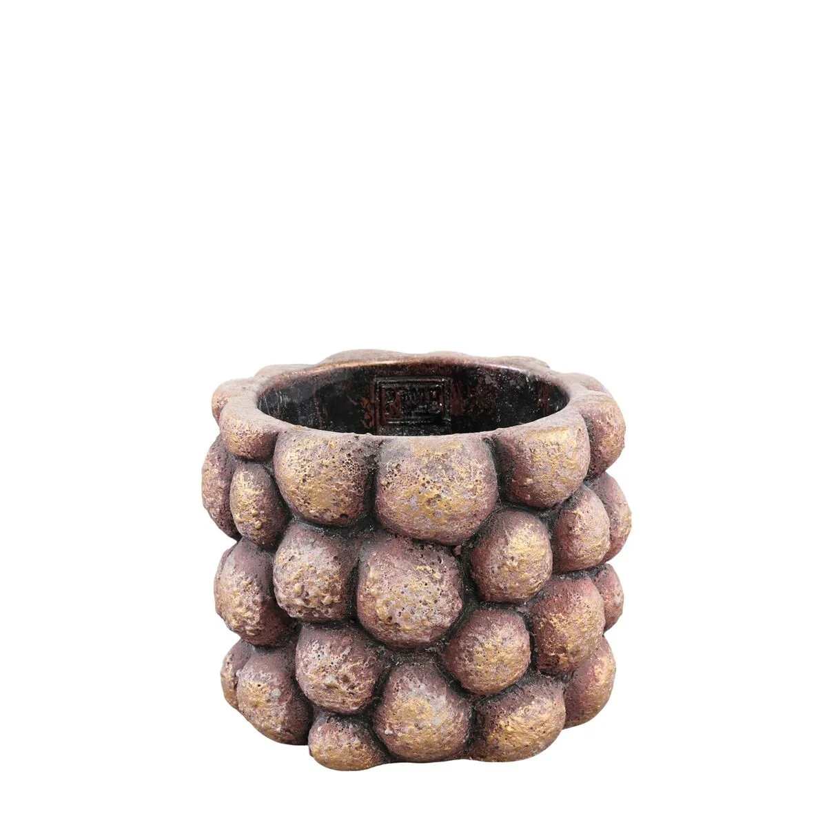 Keramický kvetináč Gen hnedý ⌀ 17 × 14 cm