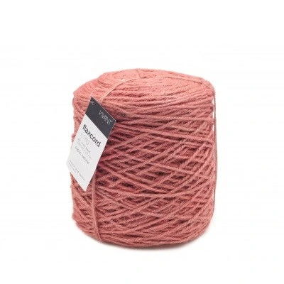 Ľanová šnúra lososová 3,5 mm, 1 kg