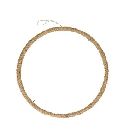 Závesný kruh z povrazu hnedý ⌀ 30 cm