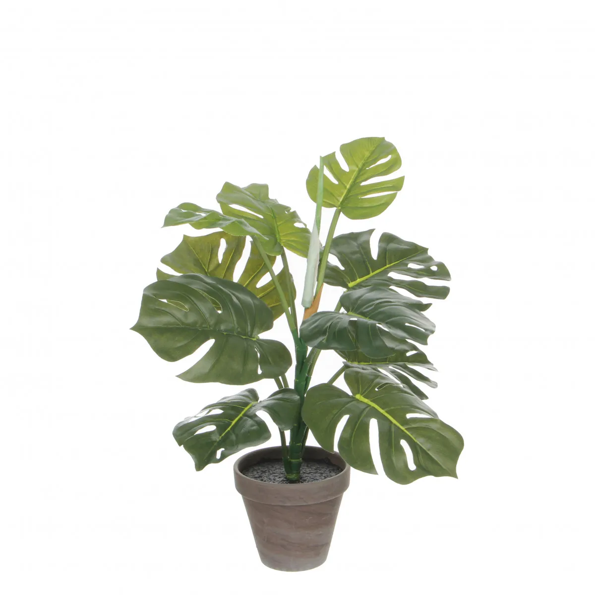 Umelá monstera v kvetináči zelená ⌀ 13 až 39 × 48 cm