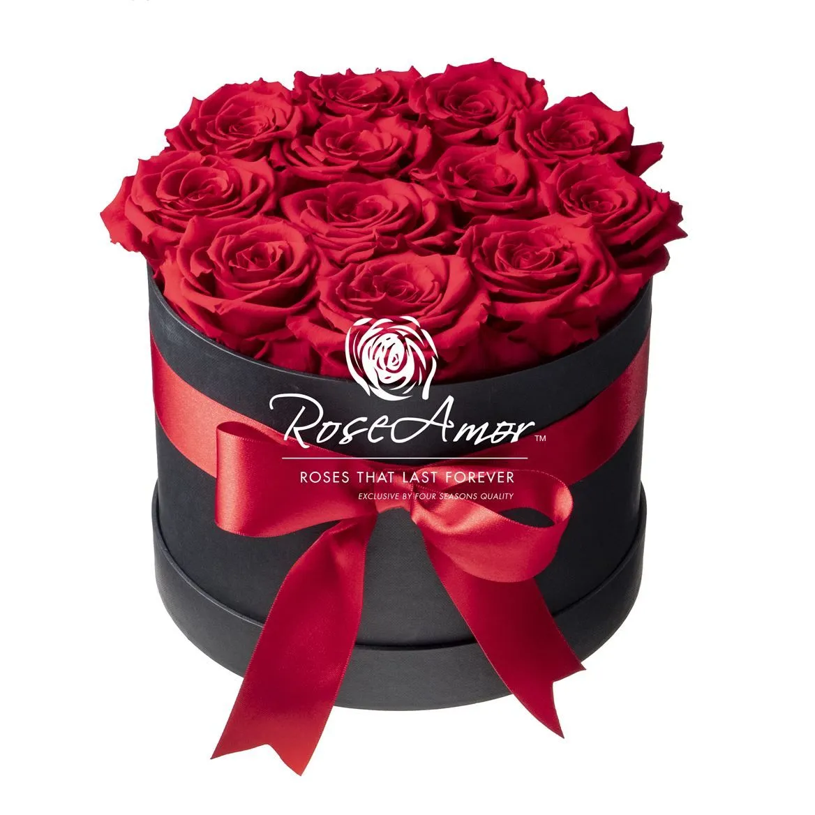 Pres. Hatbox 12 Red02 Bulk
