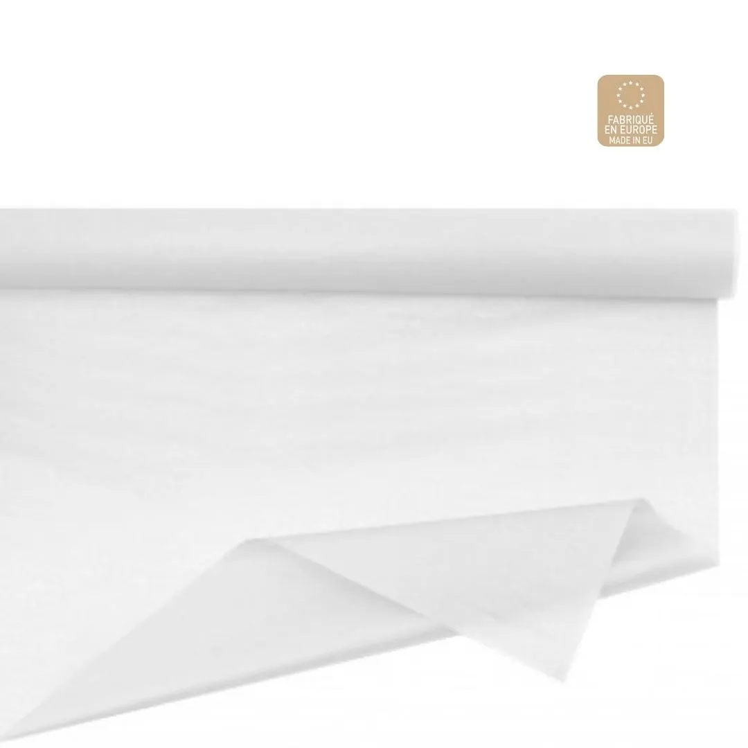 Hodvábny papier v rolke biely 75 cm, návin 50 m