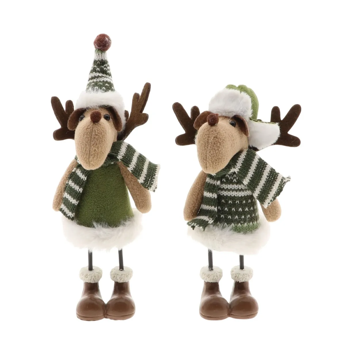 Vianočná dekorácia dekoračný reindeer ⌀ 5 × 25 cm
