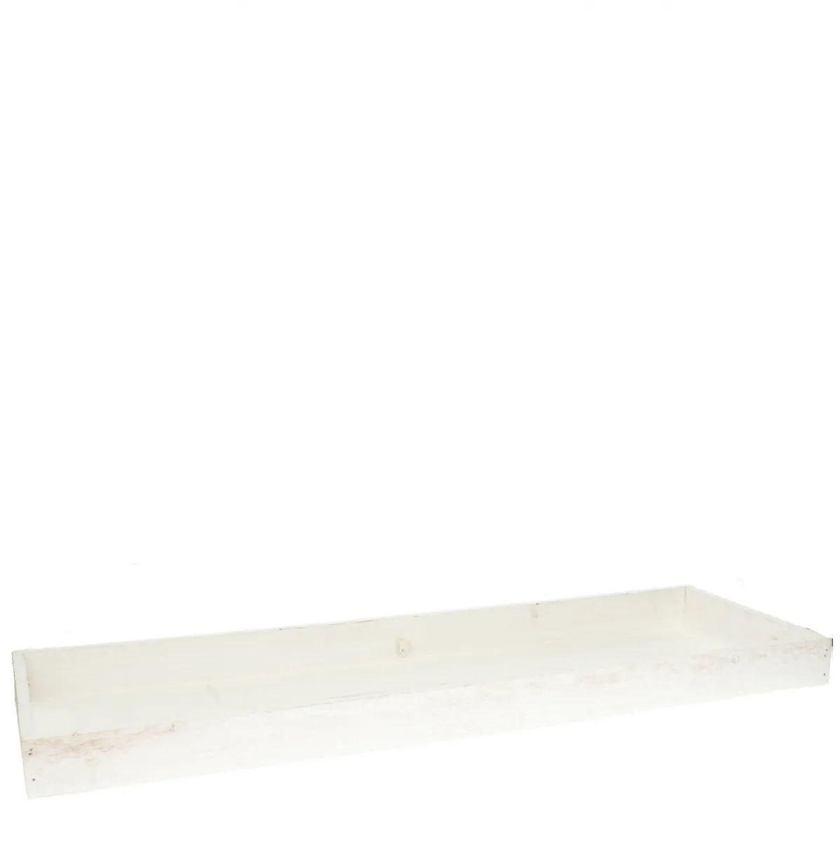 Drevená tácka biela 60 × 20 × 4 cm